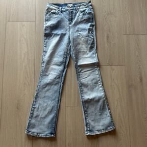 Bleu™ Light Wash Bootcut Jeans Size 10 Stretch Denim